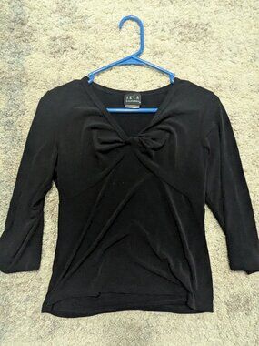 Vintage JKLA California Black V-Neck